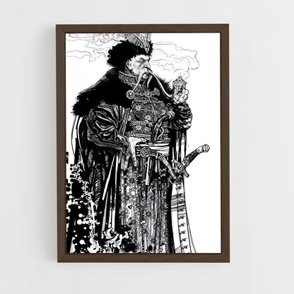 ap-cossack-6 cadre Bois foncé