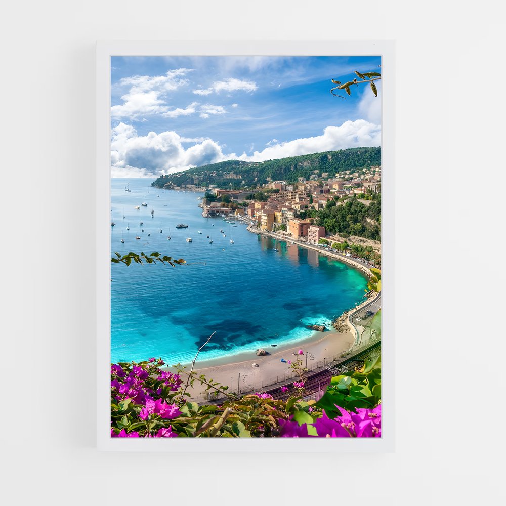 ap-cote azur-3 cadre Blanc