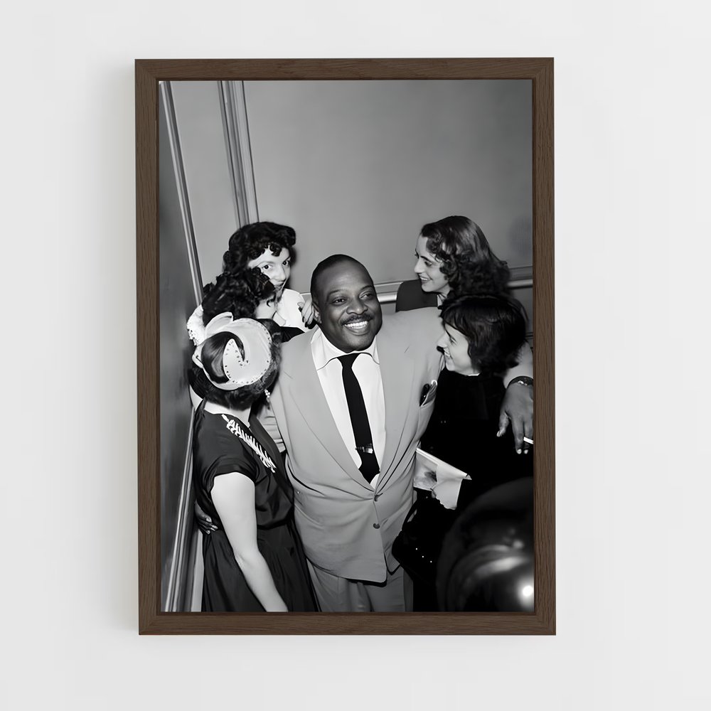 ap-count basie-3 cadre Bois foncé