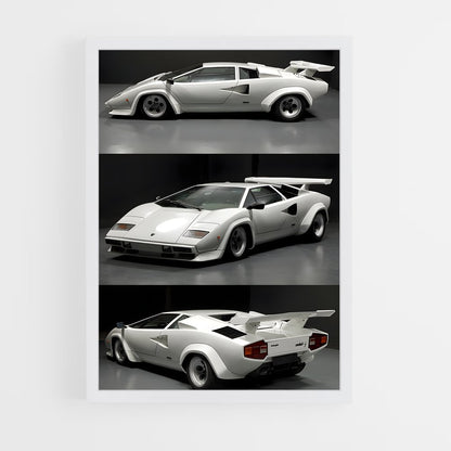 ap-countach-1 cadre Blanc
