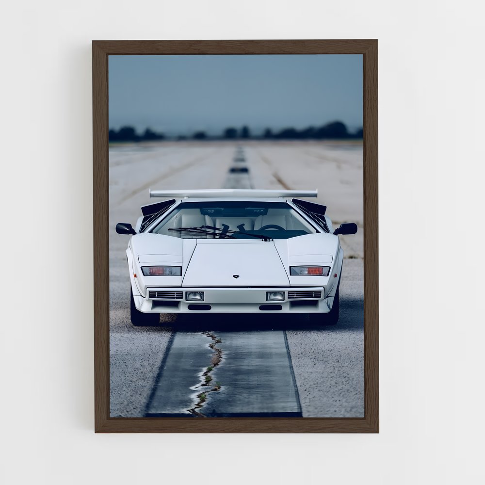 ap-countach-9 cadre Bois foncé