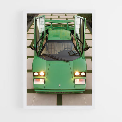 ap-countach lp400-1 cadre Blanc