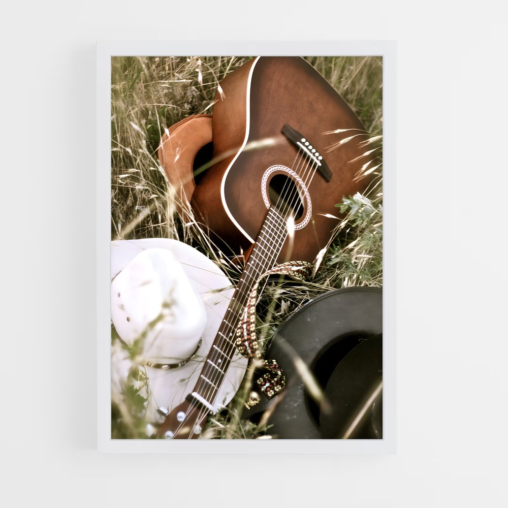 ap-country music-2 cadre Blanc