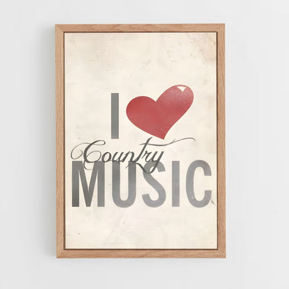 ap-country music-3 cadre Bois clair