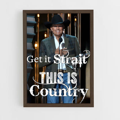 ap-country music-4 cadre Bois foncé