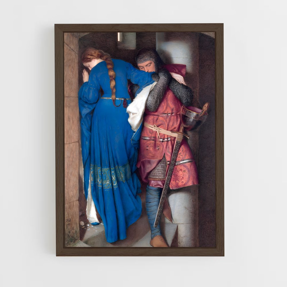 ap-courtly love-4 cadre Bois foncé