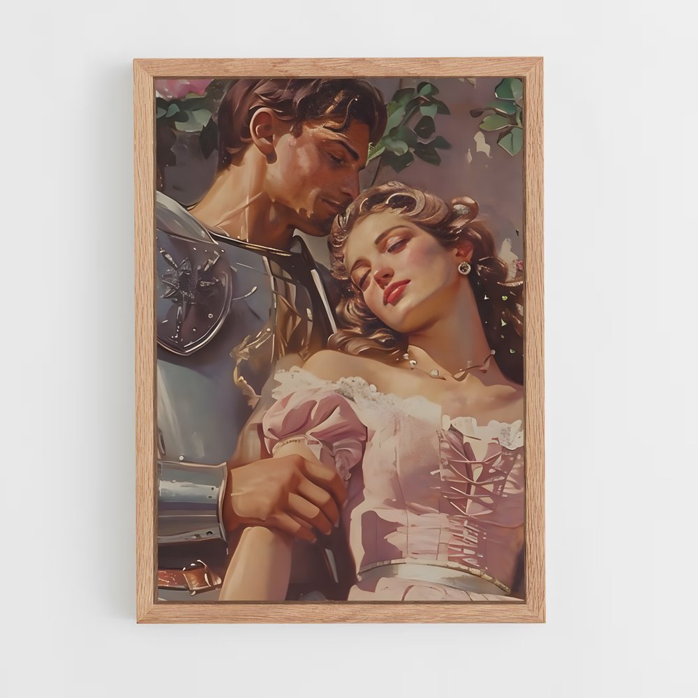 ap-courtly love-6 cadre Bois clair