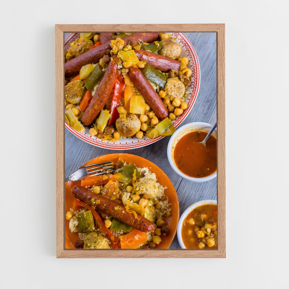 ap-couscous-1 cadre Bois clair
