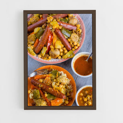 ap-couscous-1 cadre Bois foncé