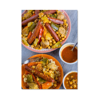 Poster Couscous Festin