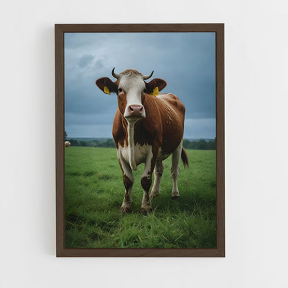 ap-cow-6 cadre Bois foncé