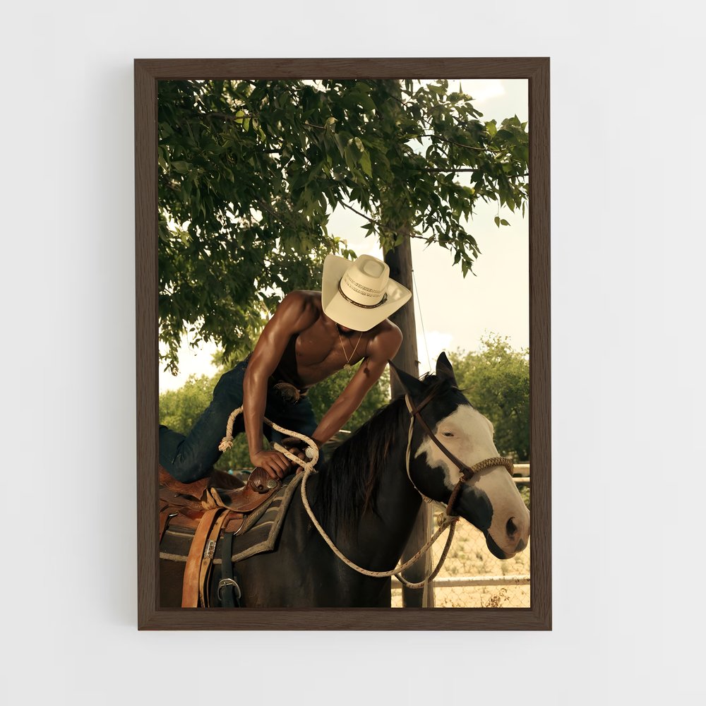 ap-cowboy-2 cadre Bois foncé
