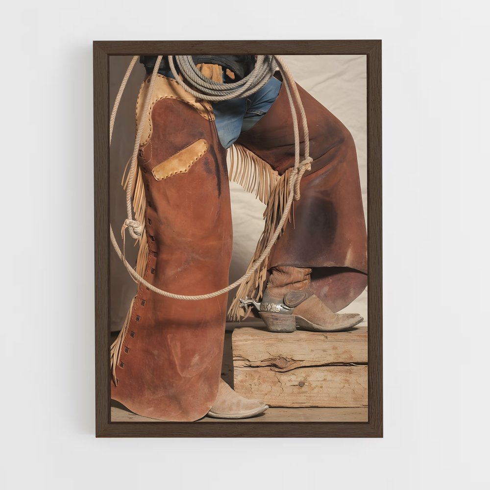 ap-cowboy-4 cadre Bois foncé