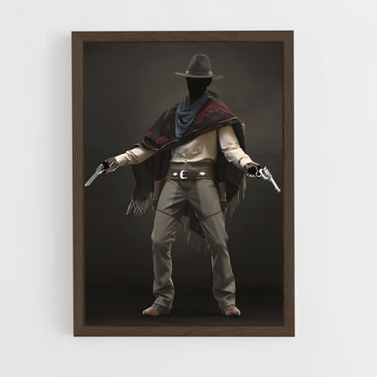 ap-cowboy-7 cadre Bois foncé