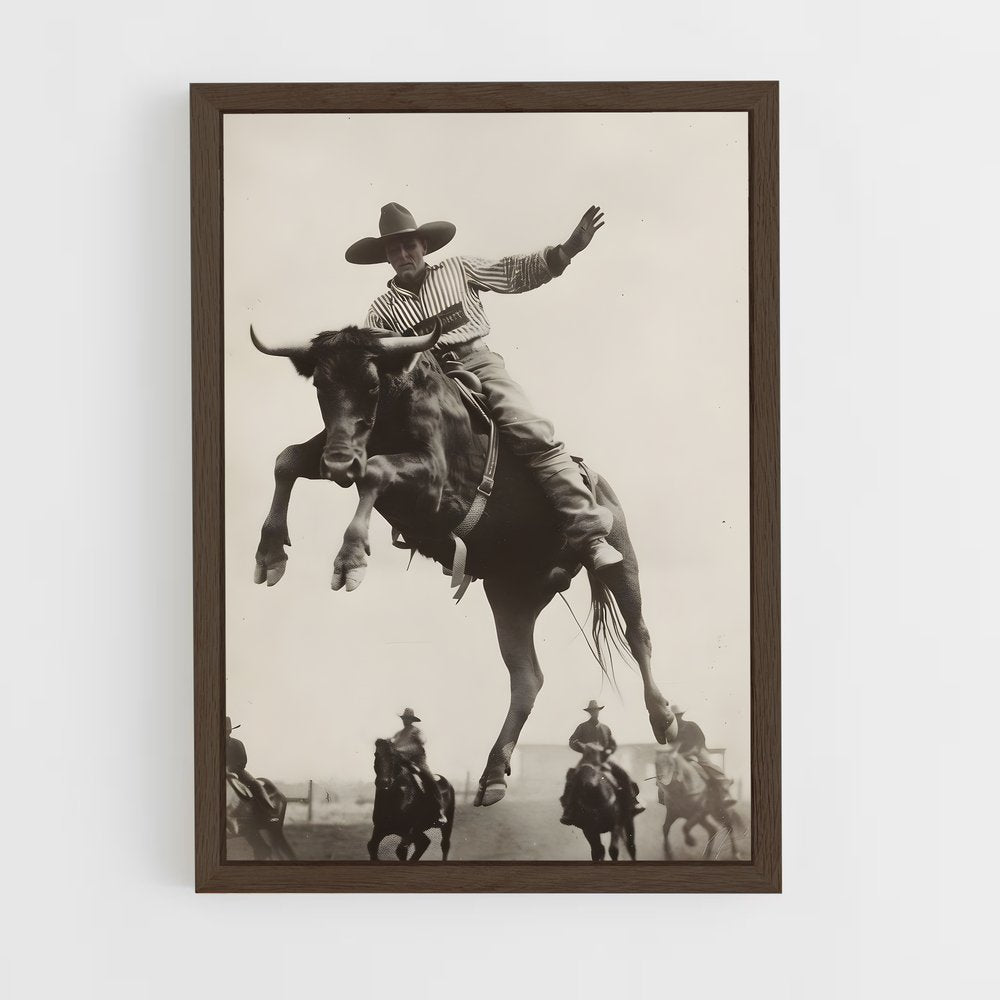 ap-cowboy-8 cadre Bois foncé
