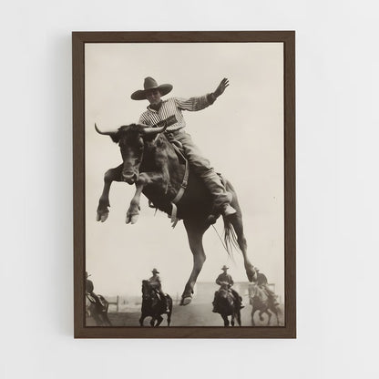 ap-cowboy-8 cadre Bois foncé