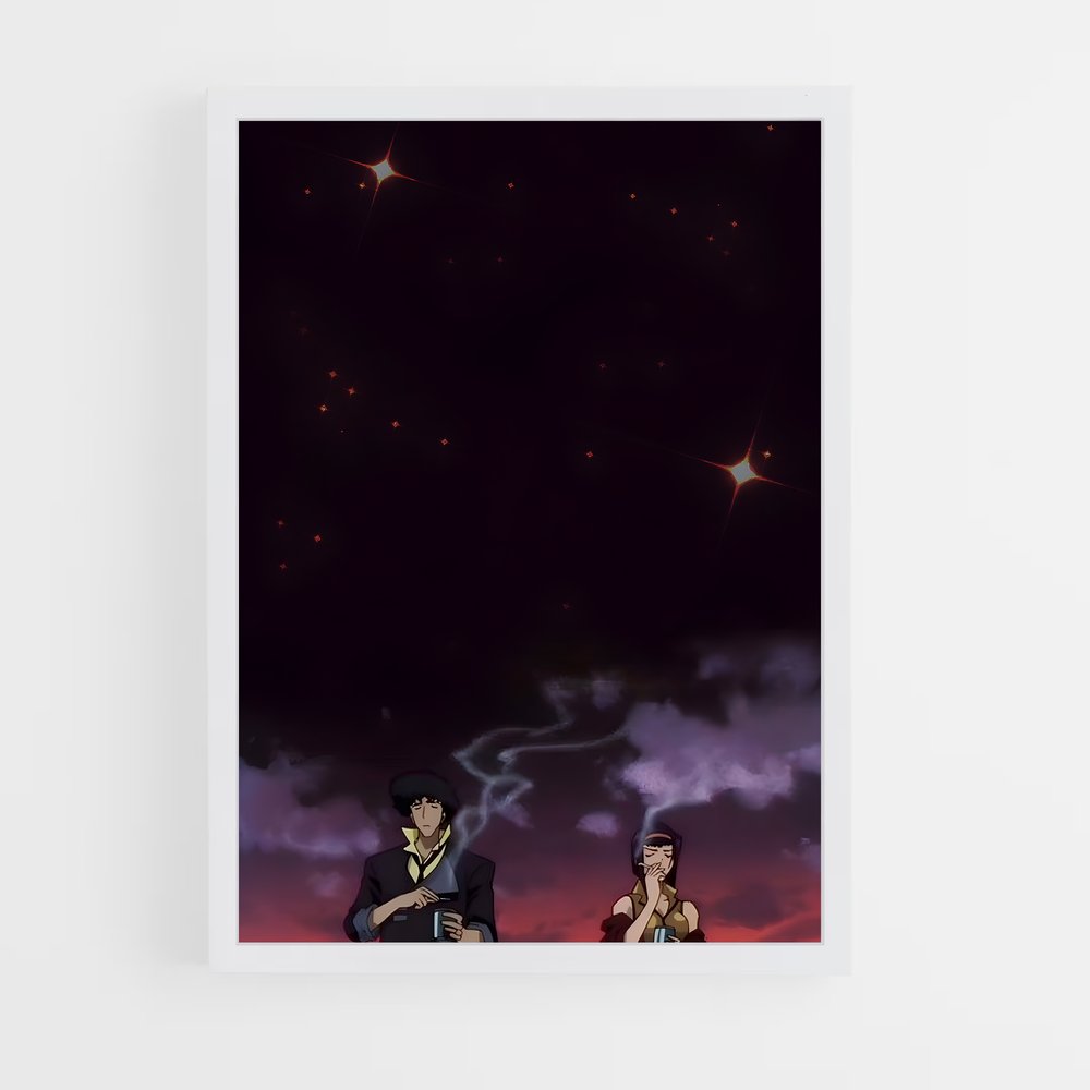 ap-cowboy bebop-11 cadre Blanc