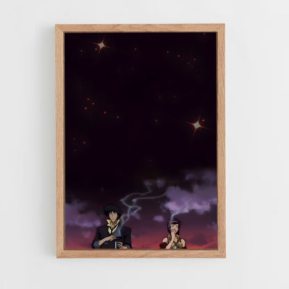 ap-cowboy bebop-11 cadre Bois clair