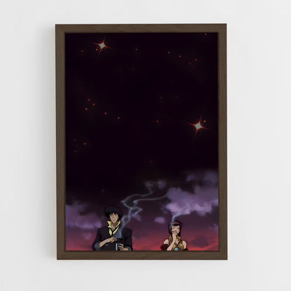 ap-cowboy bebop-11 cadre Bois foncé