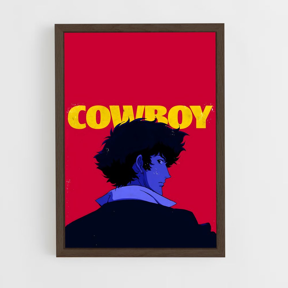 ap-cowboy bebop-8 cadre Bois foncé