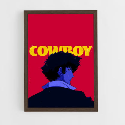 ap-cowboy bebop-8 cadre Bois foncé