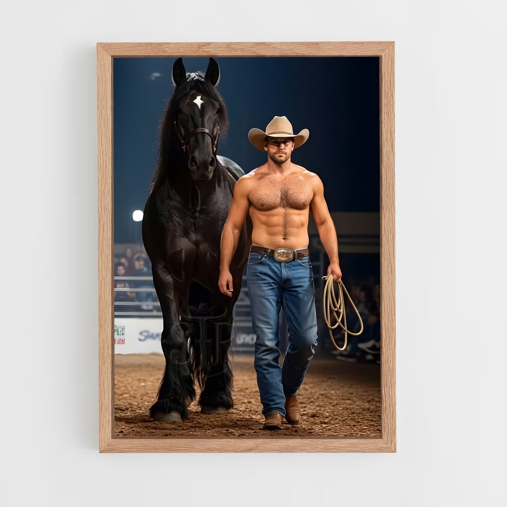 ap-cowboys-1 cadre Bois clair