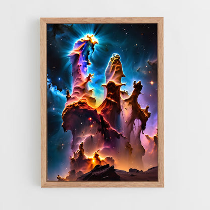 ap-crab nebula-5 cadre Bois clair