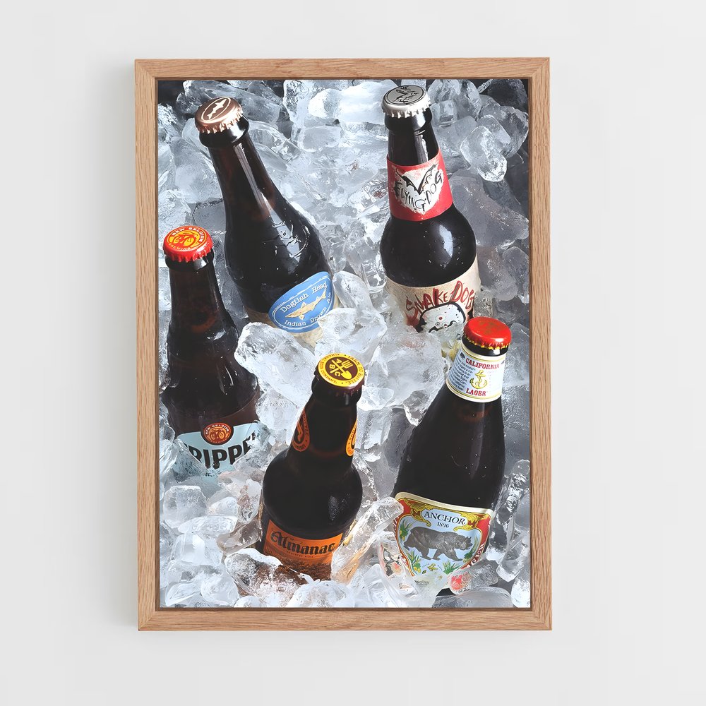 ap-craft beer-4 cadre Bois clair