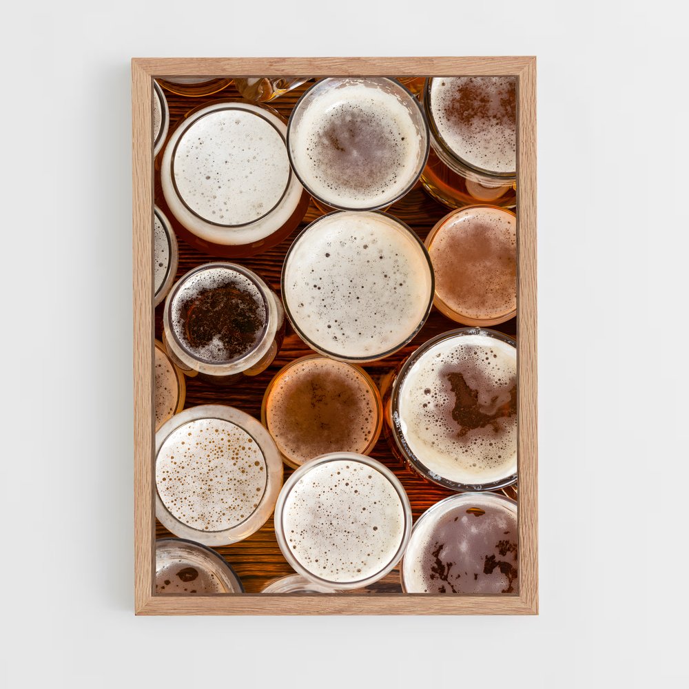 ap-craft beer-6 cadre Bois clair