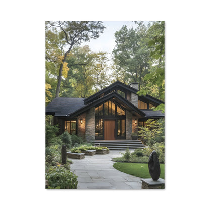 Poster Maison Moderne