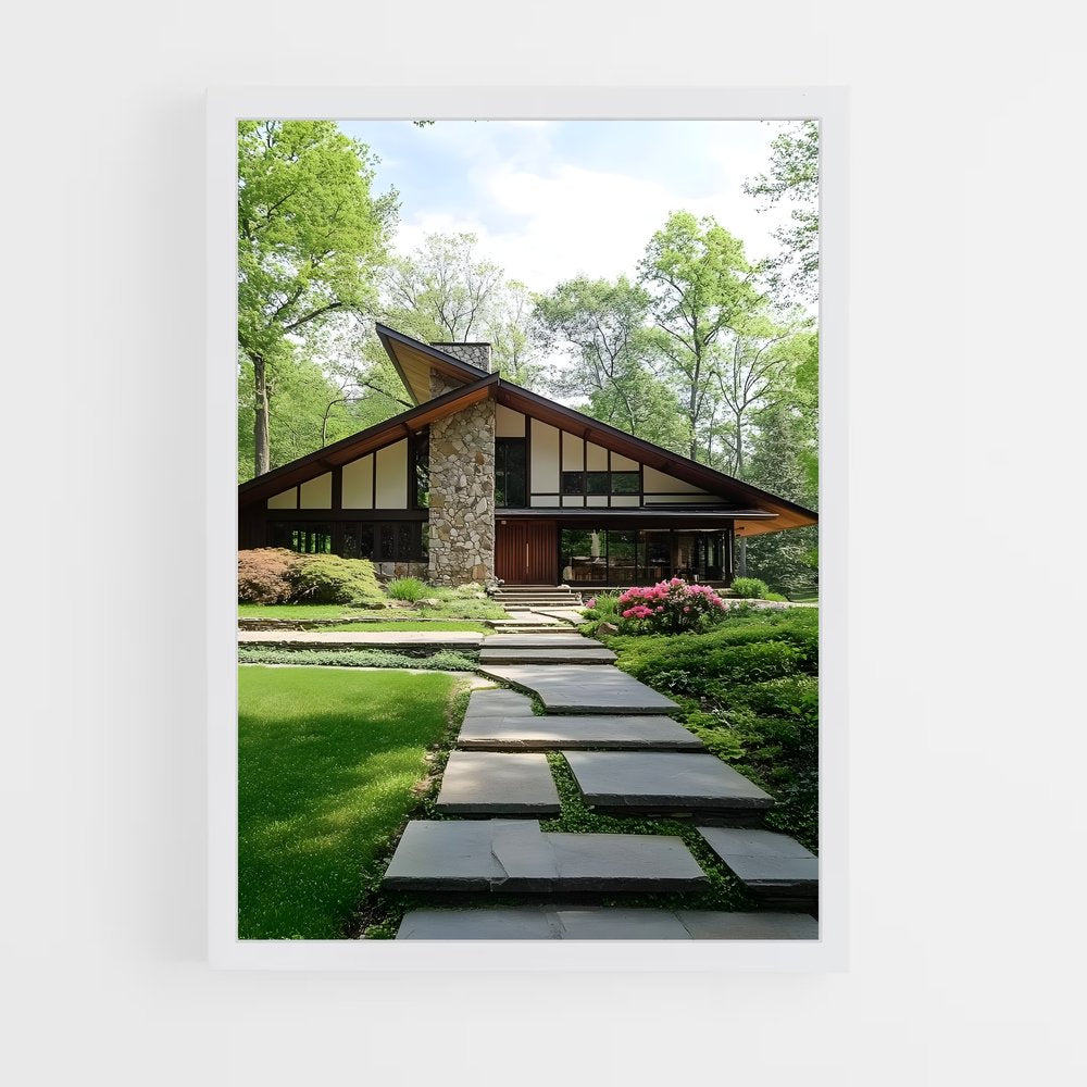 ap-craftsman architecture-1 cadre Blanc