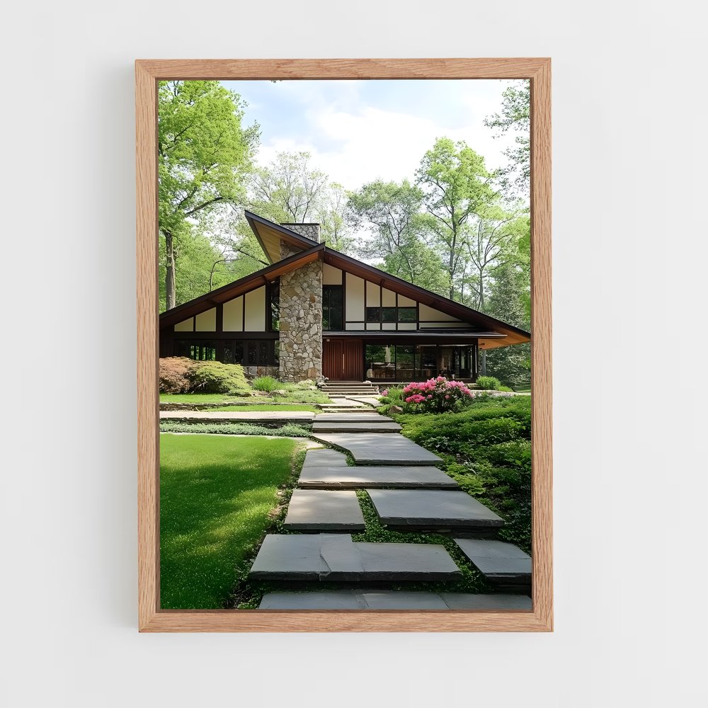 ap-craftsman architecture-1 cadre Bois clair