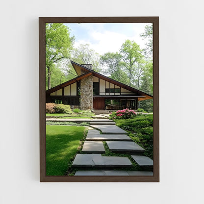 ap-craftsman architecture-1 cadre Bois foncé