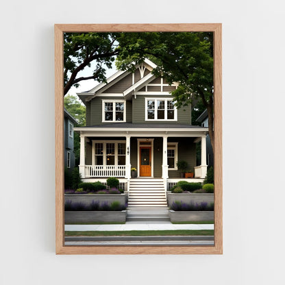 ap-craftsman architecture-2 cadre Bois clair