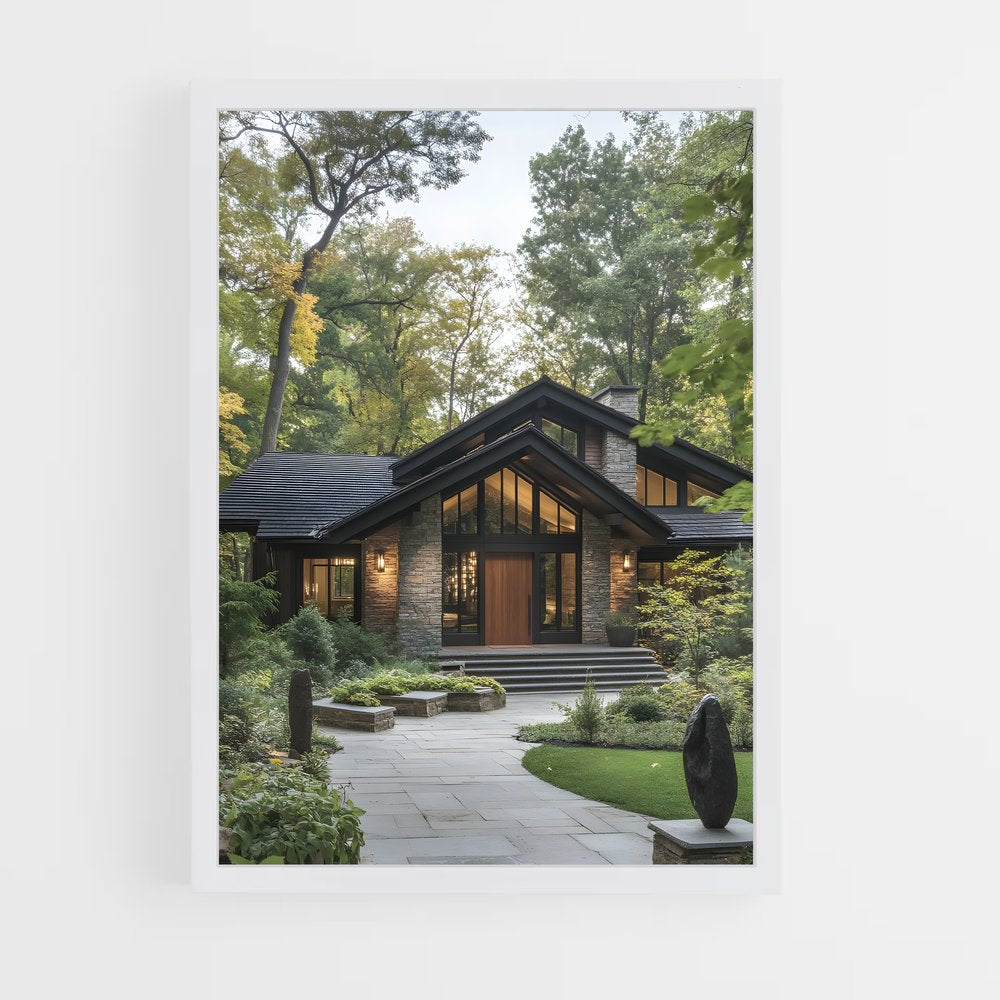 ap-craftsman architecture-4 cadre Blanc