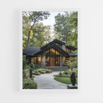 ap-craftsman architecture-4 cadre Blanc