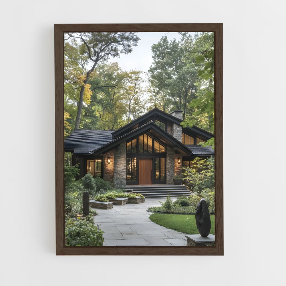 ap-craftsman architecture-4 cadre Bois foncé