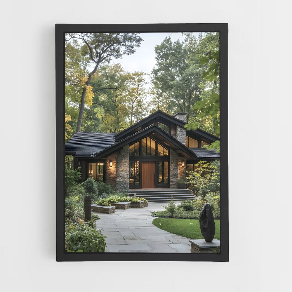 ap-craftsman architecture-4 cadre Noir