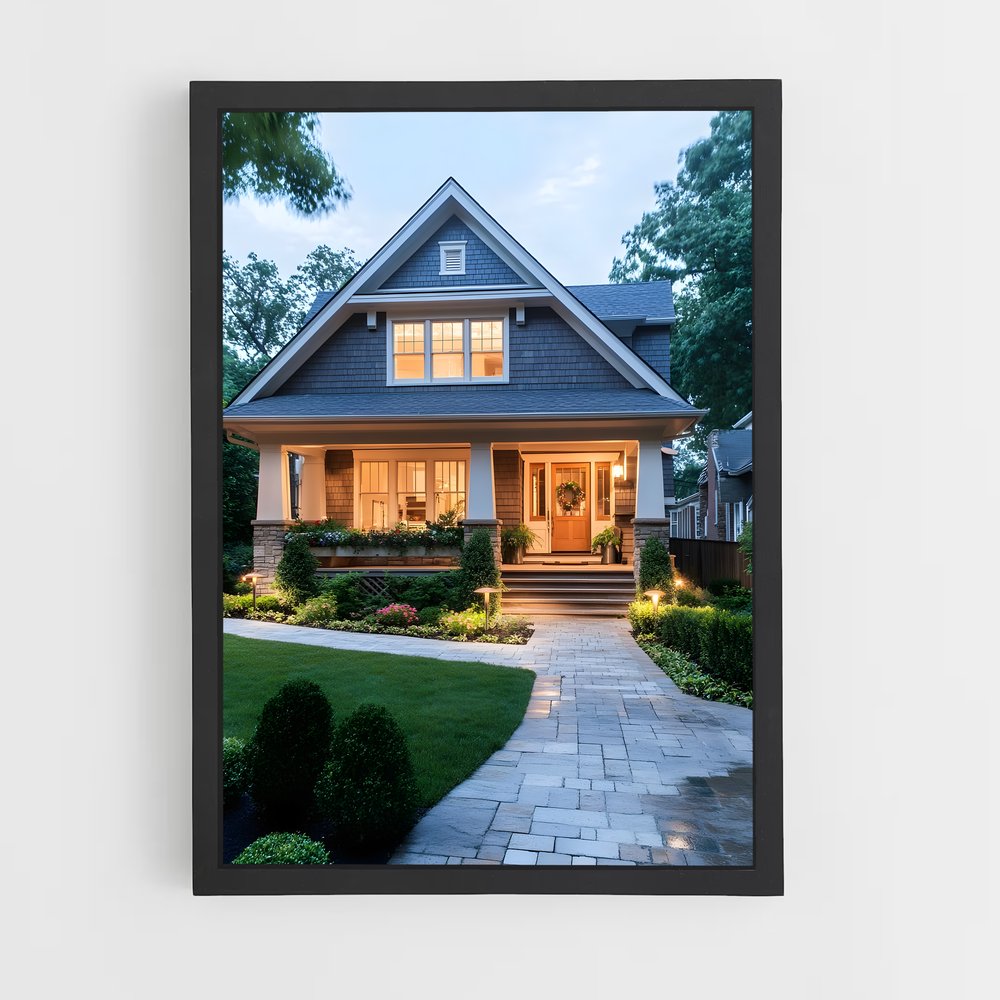 ap-craftsman architecture-5 cadre Noir