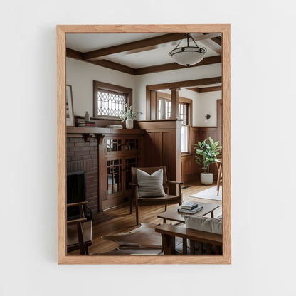 ap-craftsman architecture-6 cadre Bois clair
