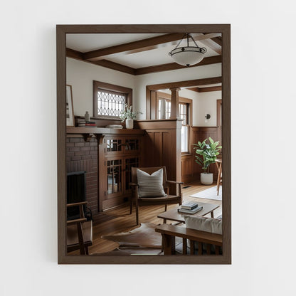 ap-craftsman architecture-6 cadre Bois foncé