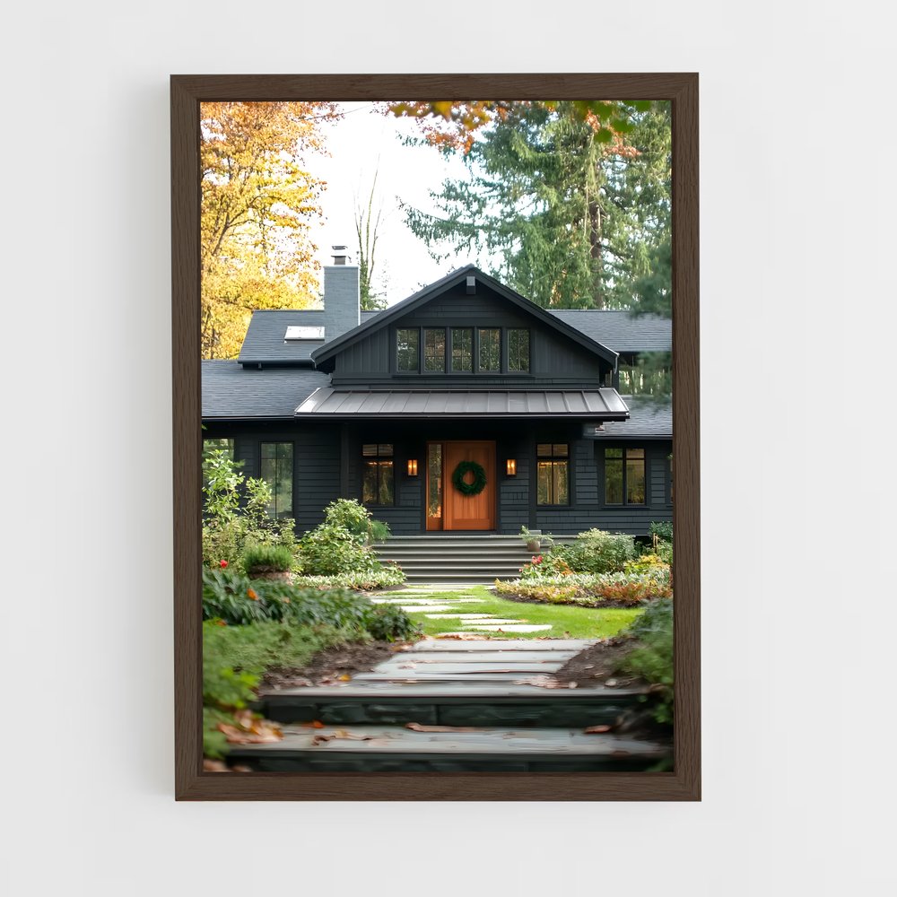 ap-craftsman architecture-8 cadre Bois foncé