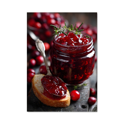 Poster Confiture de Cranberry