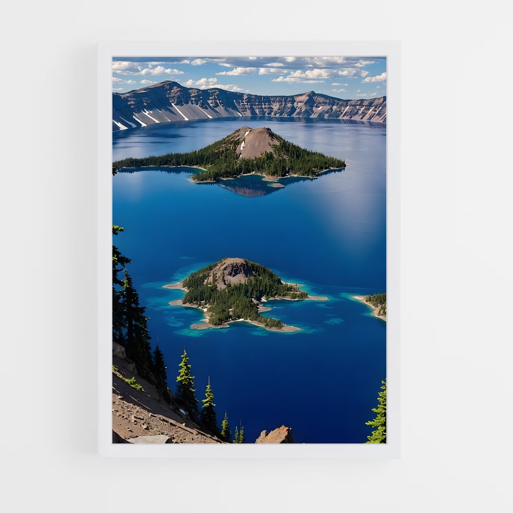 ap-crater lake-1 cadre Blanc