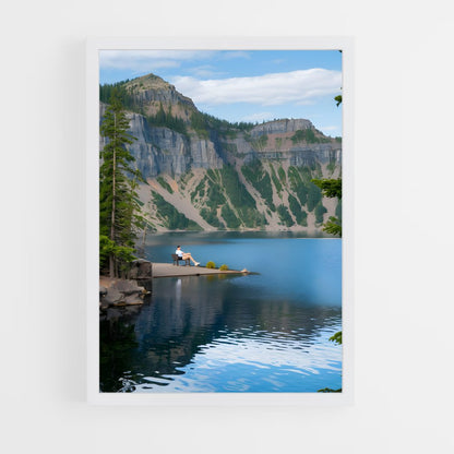 ap-crater lake-2 cadre Blanc