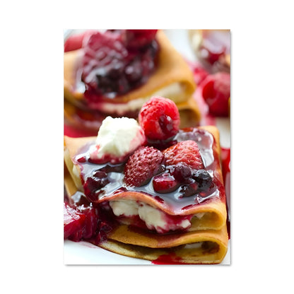 Poster Crêpes en Folie