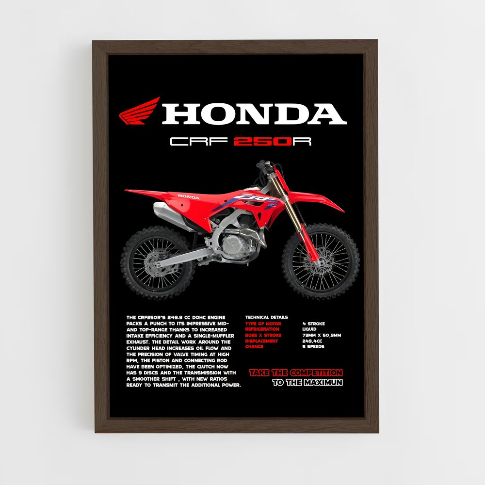 ap-crf110f-2 cadre Bois foncé