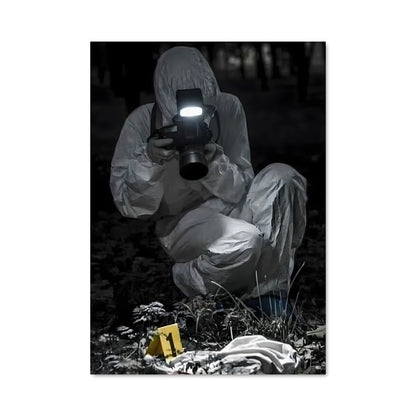 Poster L'Homme en Blanc