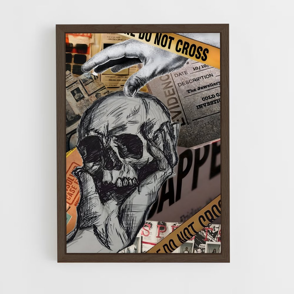 ap-crime organizations-5 cadre Bois foncé