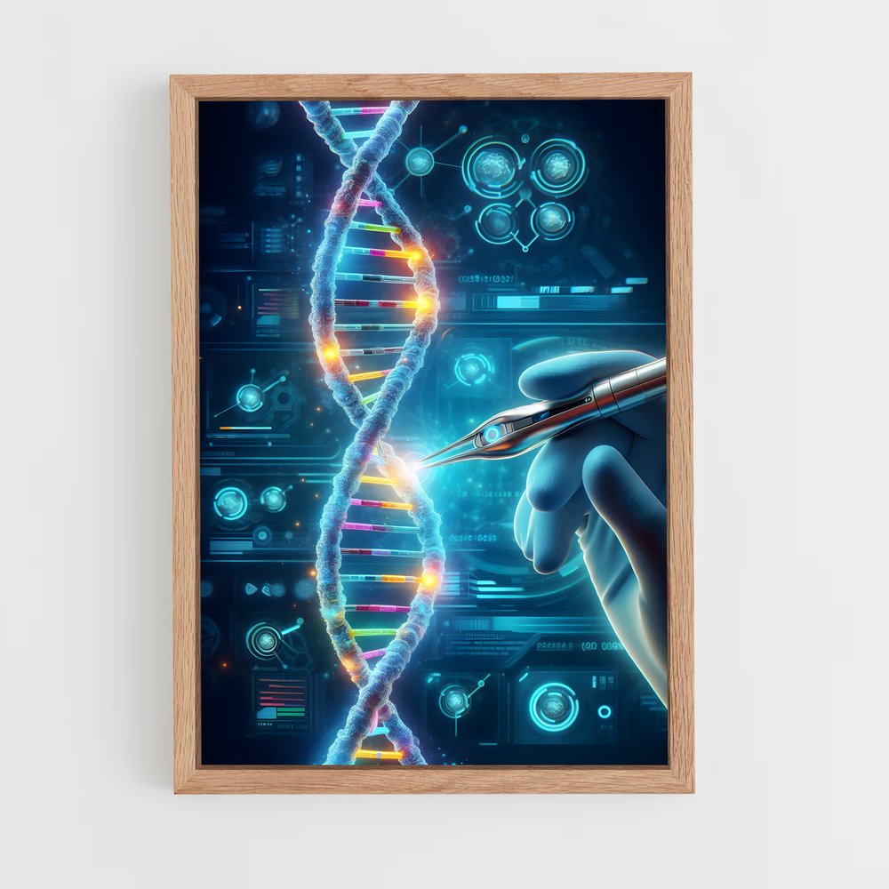 ap-crispr gene editing-1 cadre Bois clair